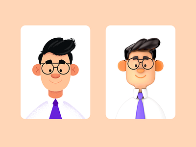 Good fellow 3d c4d character cinema4d flat illustration illustrator man render vector