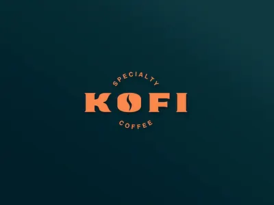 Kofi cafe coffee logo minimalist specialty specialty coffee