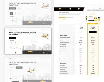 Insure Now illustration ui uidesign ux web