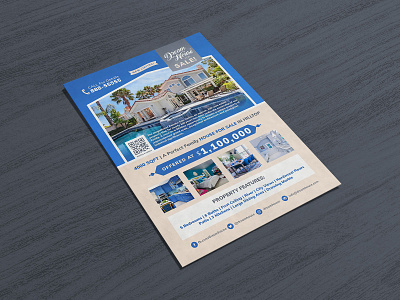 Free Real Estate House For Sale Flyer Design Template PSD design template flyer design flyer free flyer template free flyer free flyer design free flyer template house for sale house for sale flyer real estate real estate house sale flyer