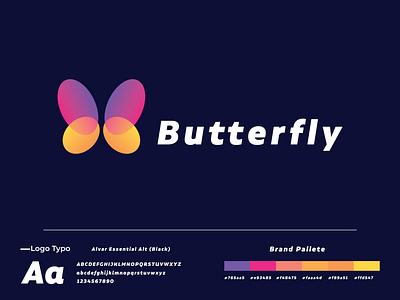 butterfly abstract b logo brand guide identity branding butterfly logo logo design concept logo designer logomark minimal
