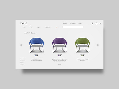 Vivere Web Design branding chair design chairs design furniture furniture design homepage homepage design interior logo typography ui ux web web design