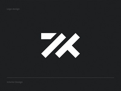 Zukowska Interior Design Logo #3 architect architect logo architecture brand branding design icon logo minimalist minimalistic monogram stationery symbol typography