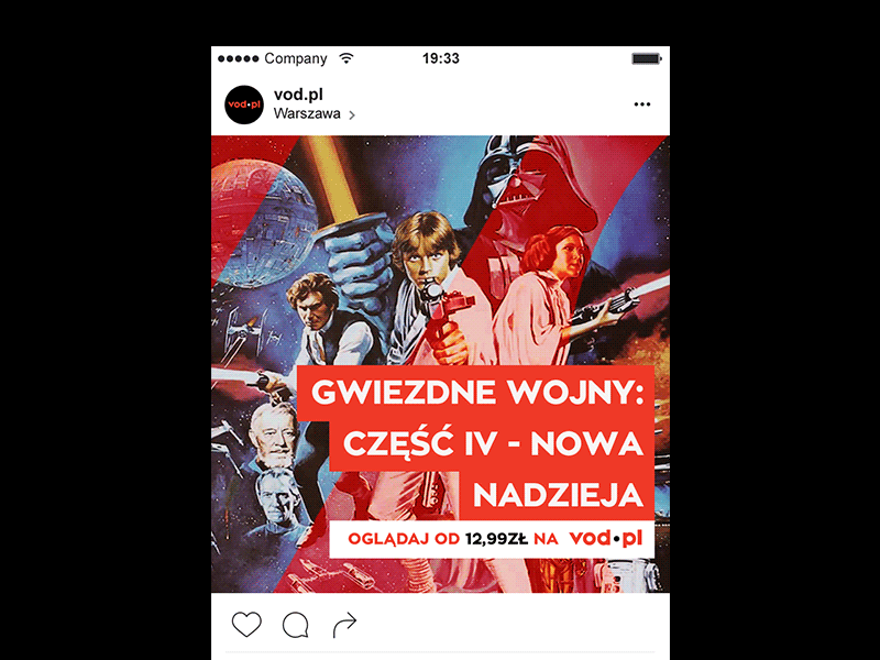 Vod.pl branding instagram instagram post product