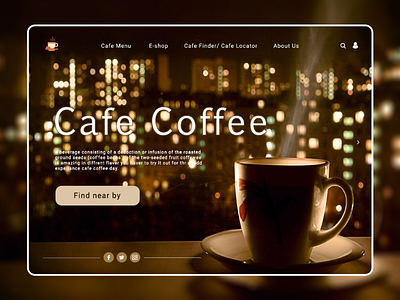 Cafe Coffee Day web UI re-design concept awesome coffee ui design awesome design awesome web ui branding cafe coffee coffee page ui design coffee ui coffee web app coffee web ui design redesign redesign coffee website redesign concept uiux design uiux of coffee page web design web ui