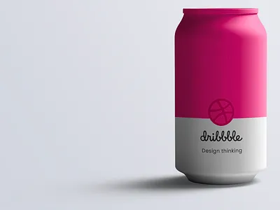 DRIBBBLE branding design logo