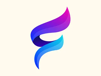 initials F branding company coreldraw creative design illustration initial initial f logo logodesign nanas870