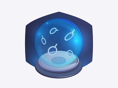 Site Search Best Practices algolia ball design globe illustration illustrator magnifying glass search snow tech vector