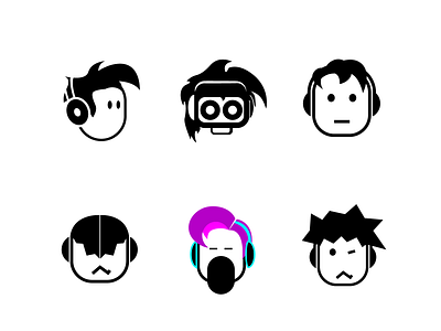 Dj Cayler logo concepts design dj logo logodesign minimal music logo toy design