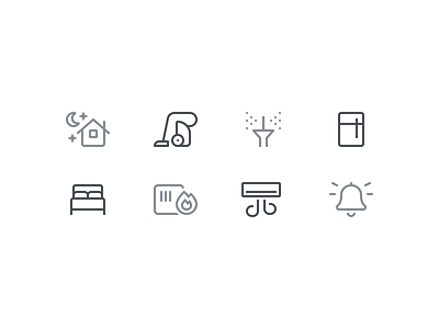 Household Icons household icon icons smart home symbols