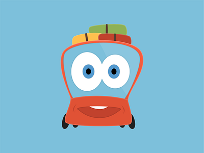 Mascot design autonomous car branding car design family flat design fun game graphic design illustration mascot psa vector vector art vr