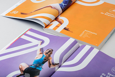 40 ans CASAL anniversary booklet branding catalog identity logotype sport visual design visual identity visual identity design visual identity designer