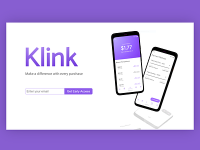 Klink Fundraising animation fundraising waitlist