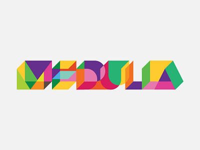 medulla brand design game identity logo puzzle