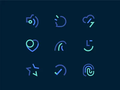 Icon Set animation app brand design flat icon icons icons set iconset logo sketch ui