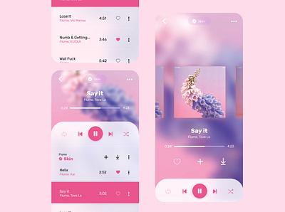 Daily UI #15 Music Player App app app design application best design challenge daily ui design mobile music music album music app music player streaming ui ui ux ui design user interface ux ui