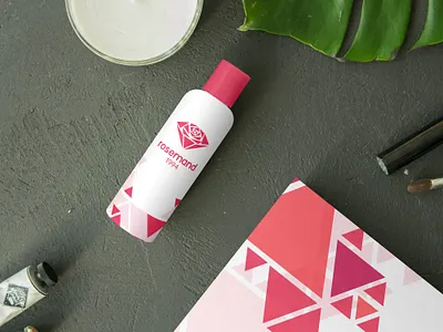 Bulgarian rose oil logo adobe illustrator design graphic design graphic design logo logo logo design vector