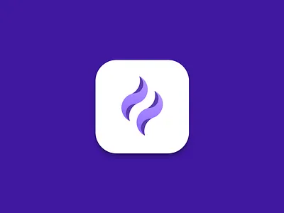 Apple app icon app branding icon illustration logo minimal mobile vector