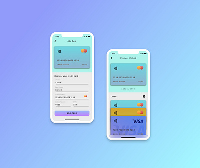 Credit card - Daily UI 002 app apple applepay card creditcard daily ui dailyuichallenge design ios iphone mobile pay payment ui ux ux design