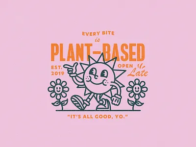 Sun Dude branding cartoon character design illustration retro sun texture vector vintage wip work in progress