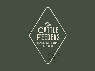 Cattle Feeders Hall Of Fame Pt. III arizona badge badge logo branding cattle design distressed icon design identity identity design illustration lockup logo texas texture typography vector western westworld