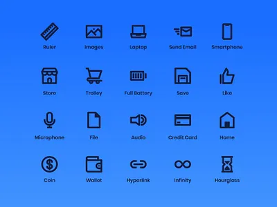 User Interface Icons (Line) app graphic design icon icon a day icon set iconography interface line minimalist modern outline pixel perfect simple symbol ui ui essential user ux vector web