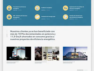 Inergya — home design energy efficiency engineering hero homepage illustration layout ui web website