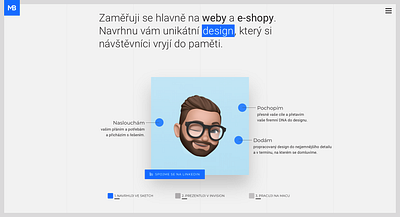 Nové portfolio design portfolio web webdesign website