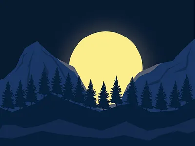 Night Sky adobe illustrator night sky