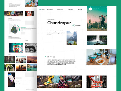 Website for travel agency agency design fresh design inspiration travel ui ux web web design webdesign website website design