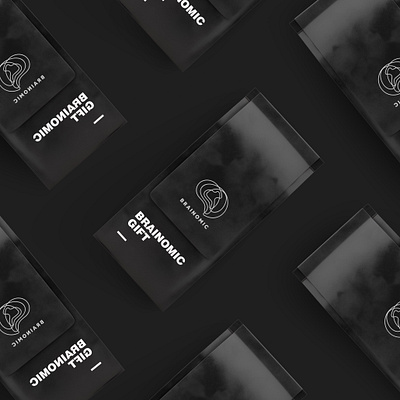 Brainomic Brand agency arab arabic typography black brain branding design doddle dubai ksa logo saudi arabia usa