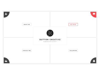 Creative & Unique Personal Website awesome clean creative design funtional minimal personal template unique webdesign