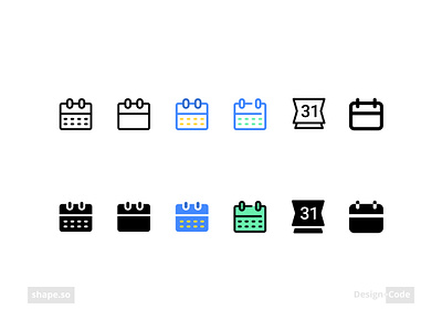 Shape.so- Calendar Icon calendar calendar icon icon icon design icon set iconography illustration illustrator shape shape.so vector