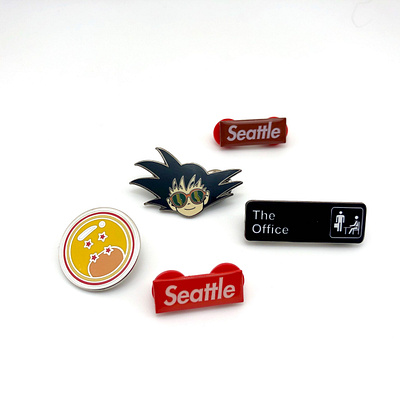 Pin Collage - Goku, Dragon Ball, Seattle Supreme, & The Office box logo dragon ball dragon ball super dragon ball z enamelpin goku hypebeast lanyard michael scott pin popular pins product design seattle supreme the office