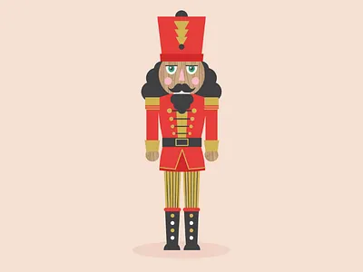 Nutcracker christmas graphicdesigner graphics illustration illustrator nutcracker
