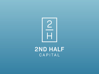 2nd Half blue branding finance half logo