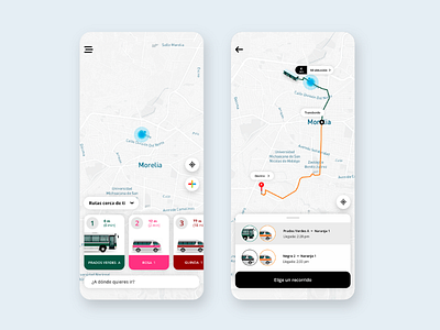 Public Transport app daily ui design mobile design public transport ui uitrends uiux user interface design ux uxinspiration