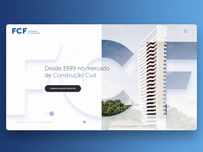 FCF Construtora • Portfolio Website css design html javascript portfolio ui ux webdesign website wordpress