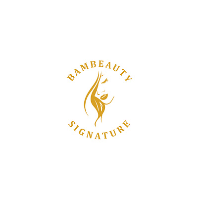 BamBeauty adobe adobeillustator branding design logo