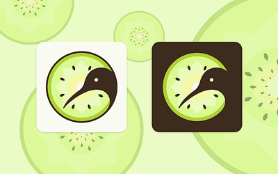 Kiwi App Icon app icon branding daily ui daily ui challenge design icons illustration illustrator kiwi logo new zealand patterns ui vector visual design