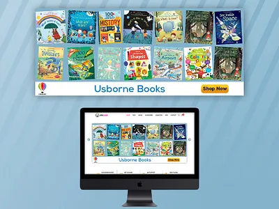 Usborne Banner | Banner Design | Graphic Design banners creative designer marketing
