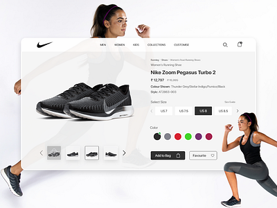 Nike App Redesign Challenge for Desktop app branding design logo redesign ui ui ux design web design