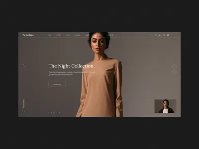 Namelazz amination fashion fashion design motion design promo ui ui design ux web
