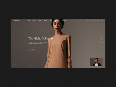 Namelazz amination fashion fashion design motion design promo ui ui design ux web