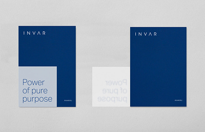 Invar branding design identity logo logotype transparent typography