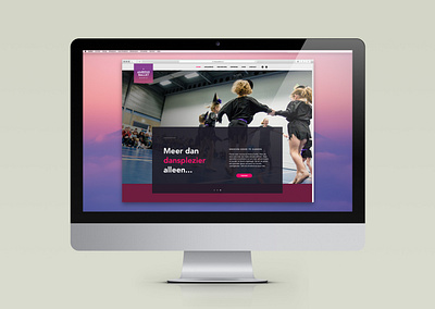 Website Ambino Ballet Maastricht design logo web webdesign webdesigner