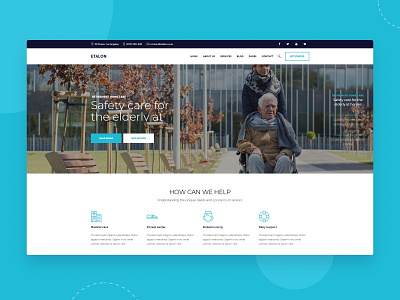 Elder Care elder care elderly care etalon geriatric hospice house care landing page medical multipurpose retirement senior care senior living seniors webdesign website website design wordpress wordpress theme