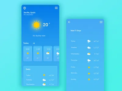 Weather App app weather