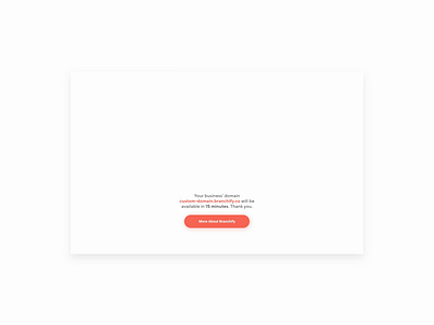 Branchify Welcome/Landing Page - Motion Design animation branchify cebu landing page motion design philippines timothy ouano ui ux welcome page