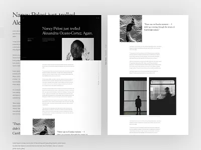 Article Detail article blog clean concept design detail header minimal news typography ui user interface ux web web design